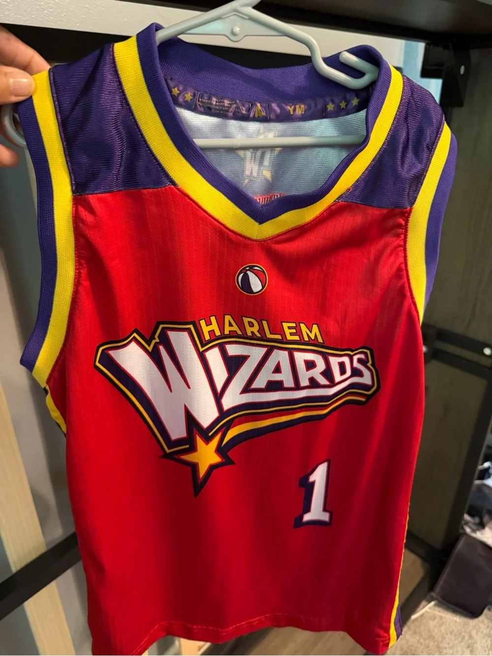 Harlem Wizards Red & Purple Jersey